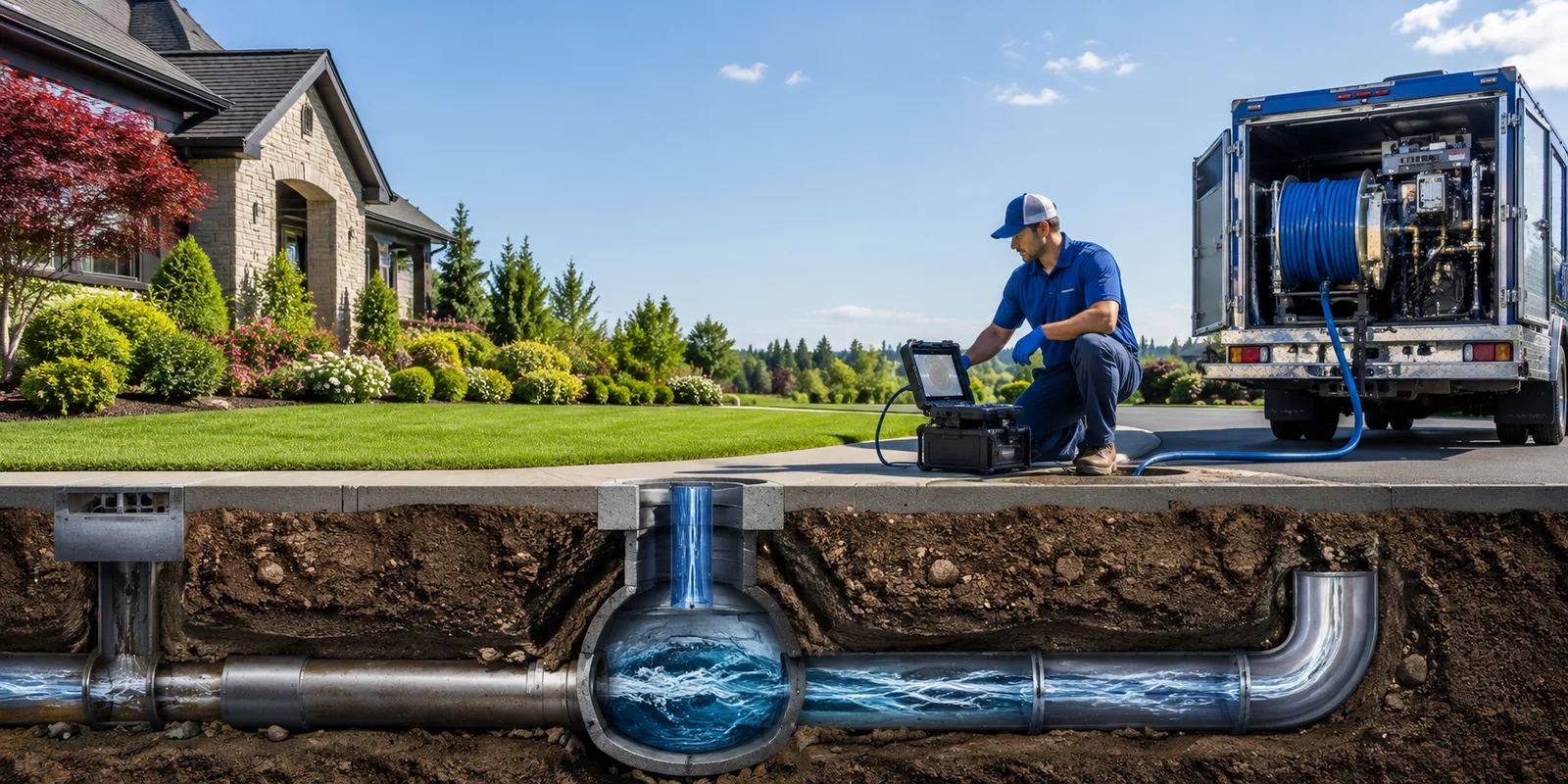 Drainage restoration information for La Farge, WI